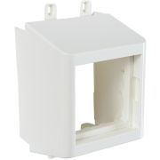 Суппорт с рамкой 1 пост (45х45) на профиль для кабель-канала 60х16 | 060007S | SPL