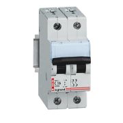 Выключатель автоматический двухполюсный DX 16A C 6кА | 003433 | Legrand