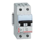 Выключатель автоматический двухполюсный DX 20A C 6кА | 003434 | Legrand