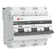 Авт.выкл. 3P 20А(D) 10kA ВА 47-100 PROxima | mcb47100-3-20D-pro | EKF