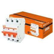 Выключатель автоматический трехполюсный ВА47-29 50А C 4,5кА | SQ0206-0114 | TDM