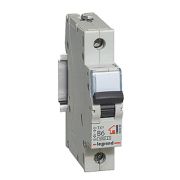 Выключатель автоматический  однополюсный TX3 6000 63А C 6кА | 404034 | Legrand