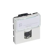 Розетка Mosaic 2М RJ45 UTP кат 5e | 076554 | Legrand