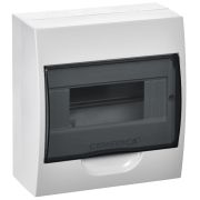 Бокс ЩРН-П-8 модулей навесной пластик IP41 (200х148х95мм) | MKP12-N-08-41-G | GENERICA