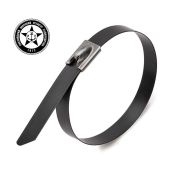 Стяжки стал. с покрытием СКС-П (304) 4,6*250 (черные) | 74932 | Fortisflex