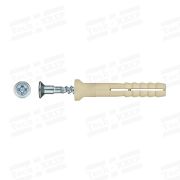 Дюбель-гвоздь 6K40 пот. манжета (нейлон) (150 шт) - ведро ( 0,614 кг) | 101330 | Tech-KREP