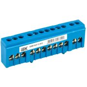 Шина N ноль в в корпусном изоляторе на DIN-рейку ШНИ-6х9-12-К-С | YNN10-69-12KD-K07 | IEK