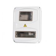 Щит учетно-распределительный пластиковый ЩУРН-П 3/10 (ВхШхГ) (344х271х113) IP55 Basic | pb-3/10-55-bas | EKF