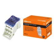 Блок распределительный на DIN-рейку РБ-160 1П 160А (1х70+1x16/6x16) | SQ0823-0003 | TDM