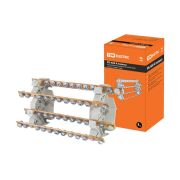 Блок распределительный РБ-400 4П 400А (4 шины 10xM6+1хM8) | SQ0823-0010 | TDM