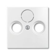 ABB Basic 55 Альп. белый Накладка TV-FM (SAT) розетки | 1724-0-4283 | 2CKA001724A4283 | ABB