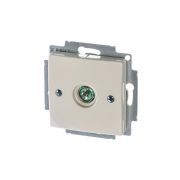 ABB Basic 55 Сл. кость Розетка TV оконечная | 1724-0-4280  | 2CKA001724A4280 | ABB