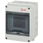 Бокс пластиковый навесной KMPN5   5 мод. IP65 | Б0046404 | ЭРА