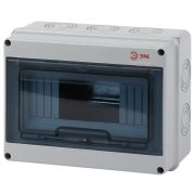 Бокс пластиковый навесной KMPN8   8 мод. IP65 | Б0046405 | ЭРА