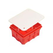 Коробка распределительная с/у 120х100Х60 (ниша)  д/сплош стен, внутр разм 112x92x58,5 мм с крышкой IP20 | КР1102 | HEGEL