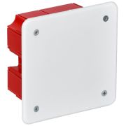 Коробка распределительная с/у 92x92x45 КМ41001 с саморезами, с крышкой | UKT11-092-092-040 | IEK