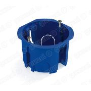 Коробка установочная 68х45 с саморезами СИНЯЯ | GE40006-08 | GREENEL