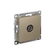 AtlasDesign Шампань Розетка TV оконечная 1DB, механизм | ATN000591 | SE