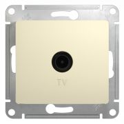 Glossa Бежевый TV Розетка одиночная 1DB | GSL000291 | SE