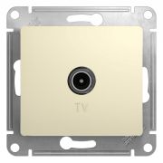 Glossa Бежевый Розетка TV, механизм | GSL000293 | SE