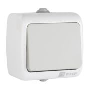 Мурманск Выключатель 1 -клавишный 10А IP54 серый EKF | EFV10-021-30-54 | EKF