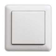 W59 Aqua Белый Розетка с заземлением с крышкой с защитными шторками IP44 (в сборе) | RS16-152B-18 | SE