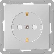 W59 Белый Розетка с заземлением с защитными шторками | RS16-152-1-86 | SE