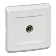 Этюд Белый С/У Розетка TV 1-ая 0,7dB | TVC-002B | SE