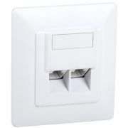 Розетка информац. для внутр. монтажа RJ45 2 порта IDC Dual | CS2-1C5EU-21 | ITK