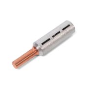 Наконечник кабельный штыревой алюмомедный НШАМ - 16 (5 шт. в уп.) | 81985 | КВТ