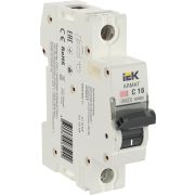 Выключатель автоматический однополюсный M06N 1P C 16А 6кА ARMAT | AR-M06N-1-C016 | IEK