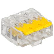 Строительно-монтажная клемма СМК 228-413 (аналог Wago 221-413) (100шт/упак) | UKZ60-413-100 | IEK