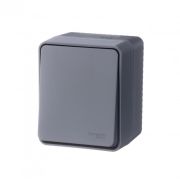 AtlasDesign Profi54 Антрацит О/У Переключатель 1-клавишный 10 АХ  | ATN544061 | SE