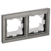 BRITE Рамка 2-ая IP44 РУ-2-БрШ-44 шампань | BR-M22-44-K37 | IEK
