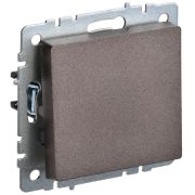 BRITE Выключатель 1-клавишный 10А ВС10-1-0-БрТБ темная бронза | BR-V10-0-10-K45 | IEK