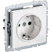 BRITE Розетка с заземлением без шторок 16А РС11-1-0-БрБ белый | BR-R11-16-K01 | IEK