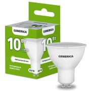 Лампа светодиодная PAR16 софит 10Вт 230В 4000К GU10  | LL-PAR16-10-230-40-GU10-G | GENERICA