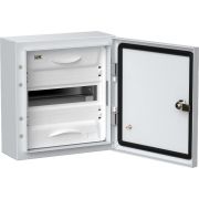 TITAN 5 Корпус металлический ЩРн-12 (1х12) 335х310х140 IP54 белый | TI5-50-N-012-54 | IEK