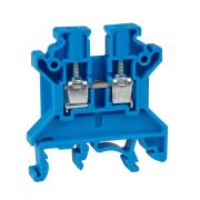 Клемма проходная винтовая OptiClip CTS-2,5-I-BU-24A-(0,2-2,5)-синий | 289772 | КЭАЗ
