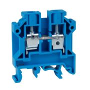 Клемма проходная винтовая OptiClip CTS-6-I-BU-41A-(0,5-6)-синий | 289776 | КЭАЗ