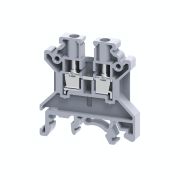 Клемма проходная винтовая OptiClip CTS-6-I-41A-(0,5-6)-серый | 289775 | КЭАЗ