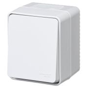 AtlasDesign Profi54 Белый О/У Выключатель 1-клавишный кнопочный 10 АХ | ATN540115 | SE