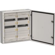 TITAN 5 Корпус металлический ЩРн-72 (2х36) 585х570х140 IP54 серый | TI5-50-N-2X036-54-7035 | IEK