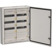 TITAN 5 Корпус металлический ЩРн-96 (2х48) 710х570х140 IP54 серый | TI5-50-N-2X048-54-7035 | IEK