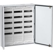 TITAN 5 Корпус металлический ЩРн-216 (3х72) 960х830х140мм IP54 белый (две двери) | TI5-50-N-3X072-54 | IEK