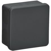 Коробка расп. КМ42435 о/п 80х80х40мм IP67 8 вв. черная | UKO21-080-080-040-K02-66 | IEK