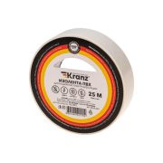 Изолента ПВХ 19 мм х 25 м, белая | KR-09-2201 | Kranz
