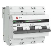 Авт.выкл. 3P 20А(C) 10kA ВА 47-100 PROxima | mcb47100-3-20C-pro | EKF
