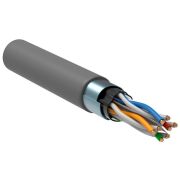 Кабель связи витая пара F/UTP, кат.6 4x2х23AWG solid, PVC, 305м, серый | LC1-C604-311 | ITK