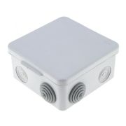Коробка распределительная КМР-030-014 с крышкой наружная (100х100х50), 10 мембранных вводов IP54 EKF PROxima | plc-kmr-030-014 | EKF
